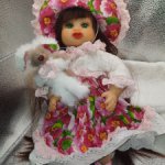 Девочка с зайчиком