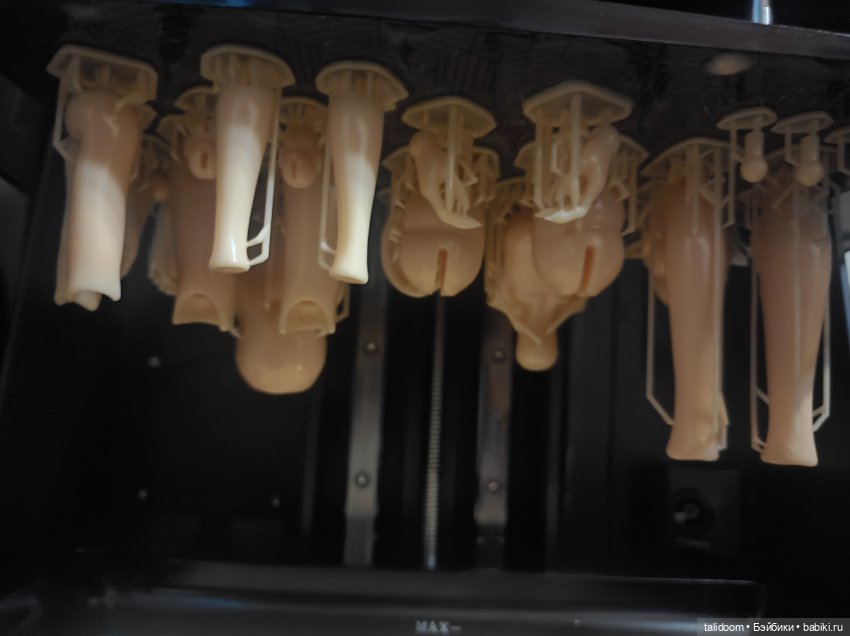 Процесс создания bjd — Авторские шарнирные куклы своими руками: лепка (фото 4)