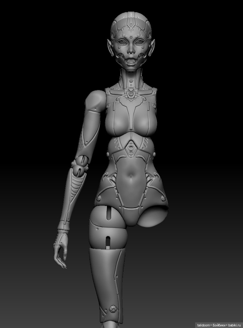 Сравнение 3d моделей и готовых кукол