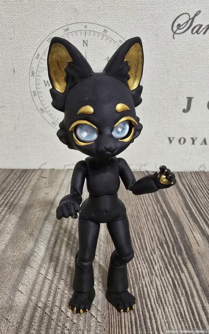 Новые куклы для выставки — Авторские шарнирные куклы своими руками: лепка (фото 3)