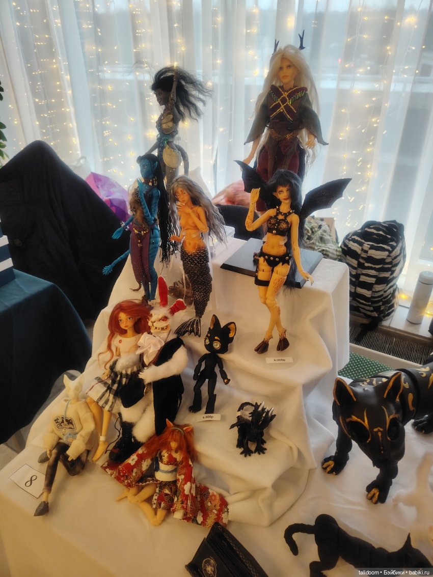 Привет с выставки — Авторские шарнирные куклы своими руками: лепка (фото 3)