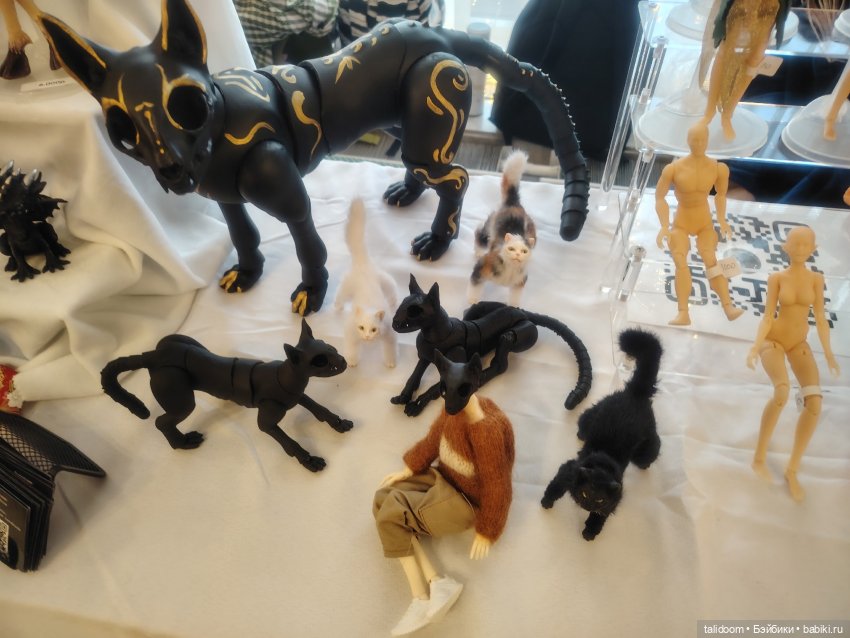 Привет с выставки — Авторские шарнирные куклы своими руками: лепка (фото 6)