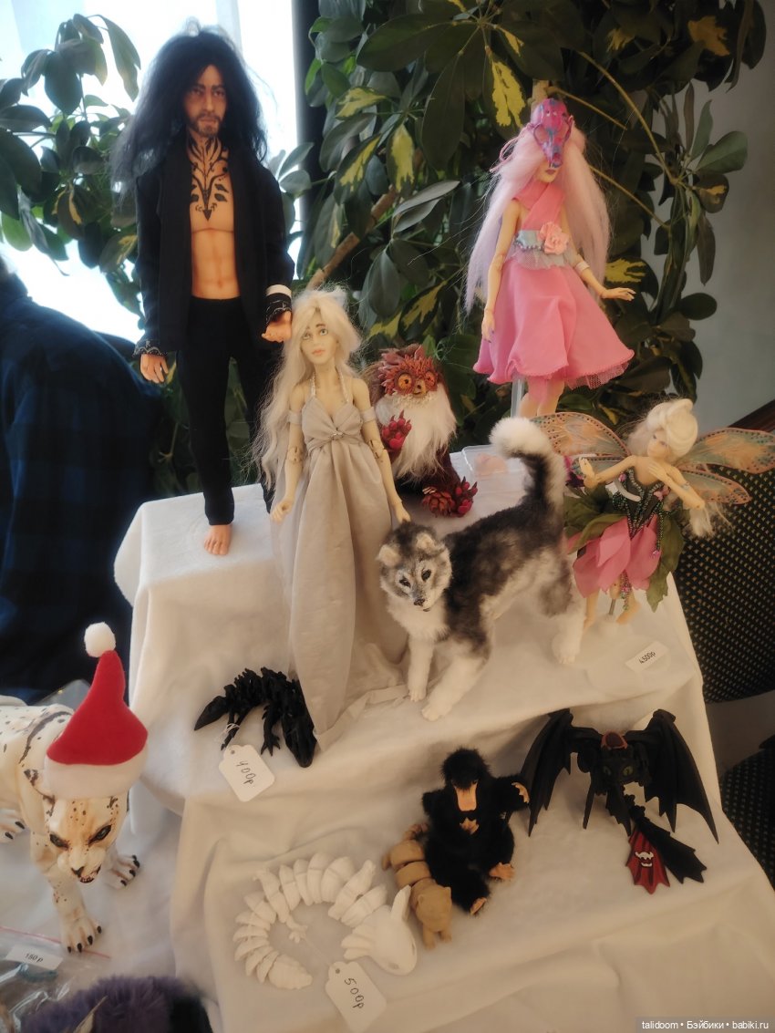 Привет с выставки — Авторские шарнирные куклы своими руками: лепка (фото 5)