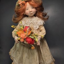 Кукла коллекционная. Весна