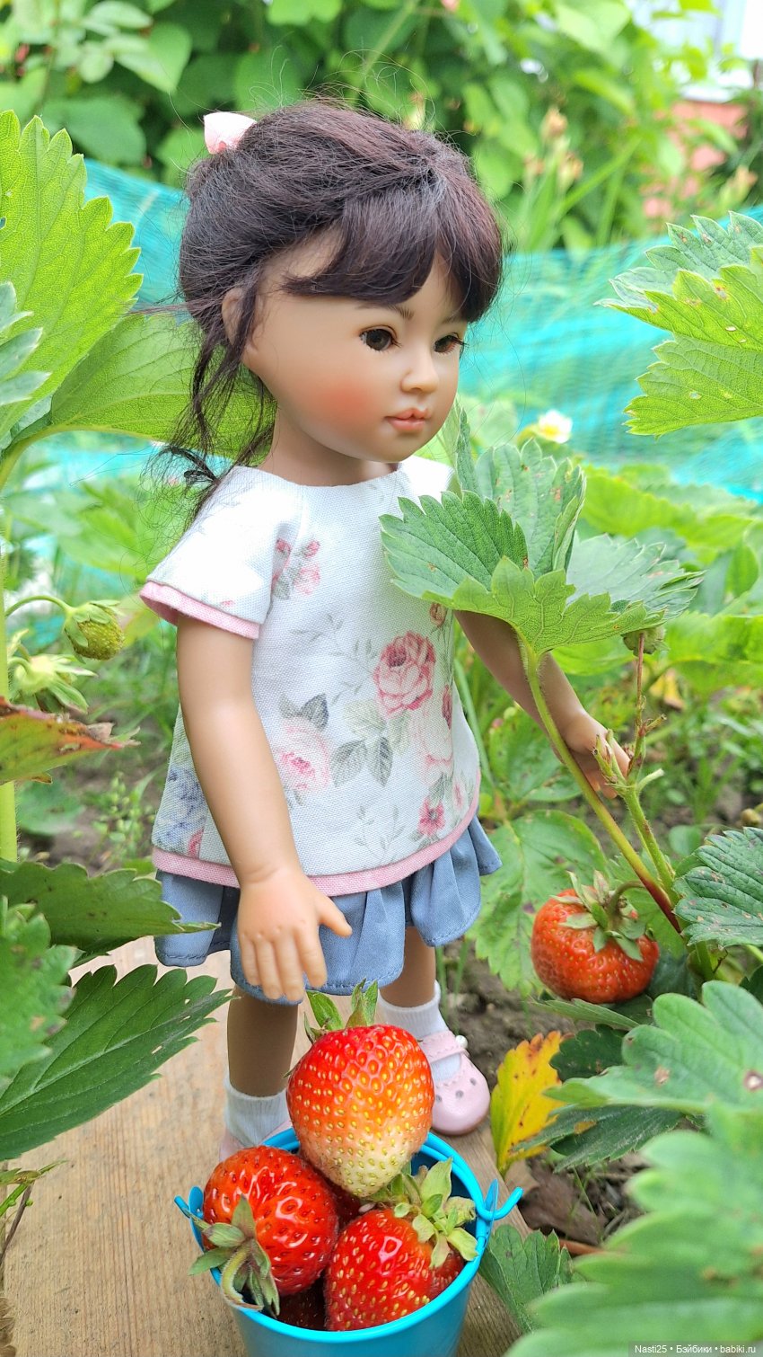 Ягодные выходные 🍓🌿🌿 | Бэйбики Ягодные выходные 🍓🌿🌿 — Куклы Heidi Plusczok (Хайди/Хейди Плюсчок) — фото