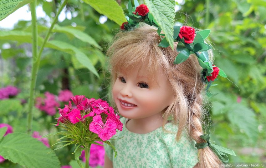 Ягодные выходные 🍓🌿🌿 | Бэйбики Ягодные выходные 🍓🌿🌿 — Куклы Heidi Plusczok (Хайди/Хейди Плюсчок) — фото (фото 5)