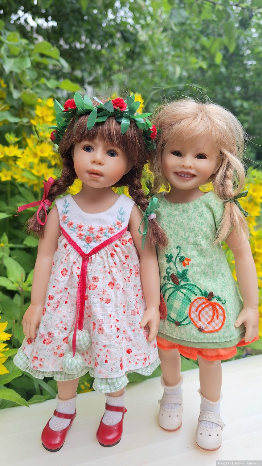 Ягодные выходные 🍓🌿🌿 | Бэйбики Ягодные выходные 🍓🌿🌿 — Куклы Heidi Plusczok (Хайди/Хейди Плюсчок) — фото