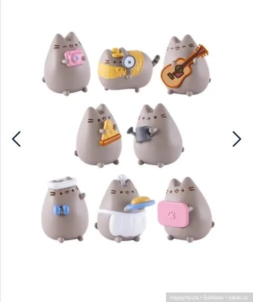 Pusheen'чики — Фигурки Киндер Сюрприз (Kinder) (фото 3)