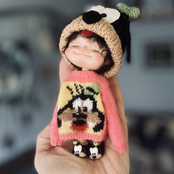 Милейший пёсокомплект для кукол формата об11 или 1/8