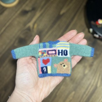 Свитер на кукол БЖД (Блайз, об 22, стодолл М и подобные)