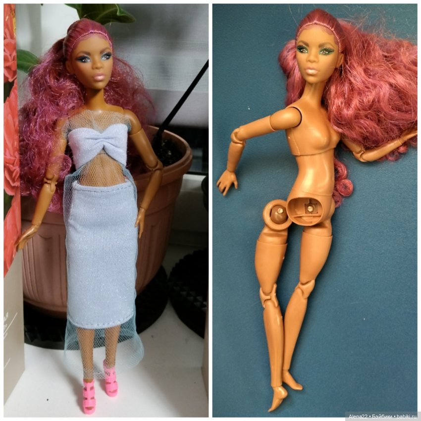 Ремонт ноги Барби Тамика