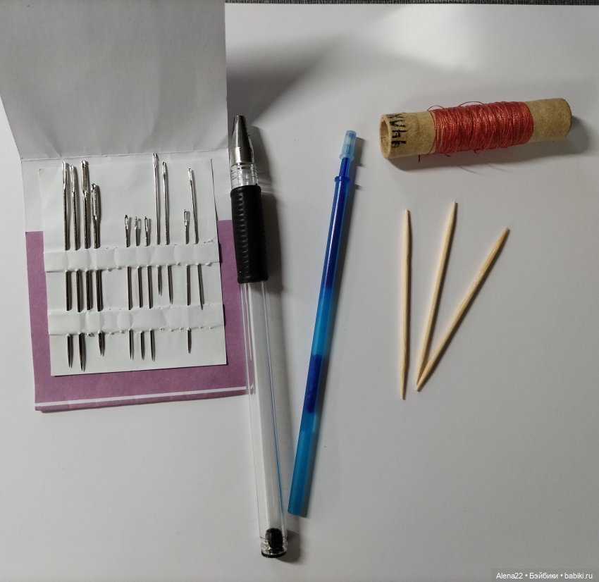 Самодельный инструмент для прошивки кукол