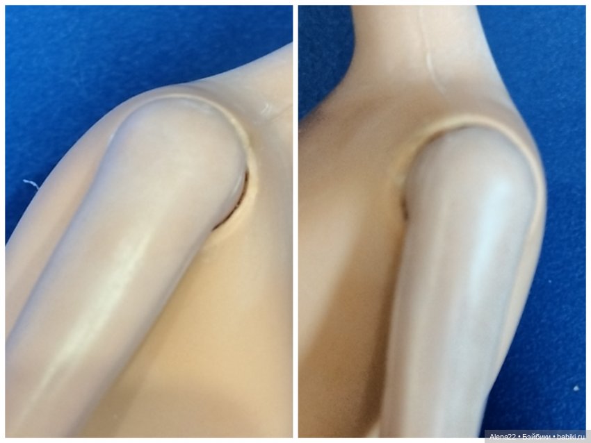 Выведение пятен на руках барби 90х