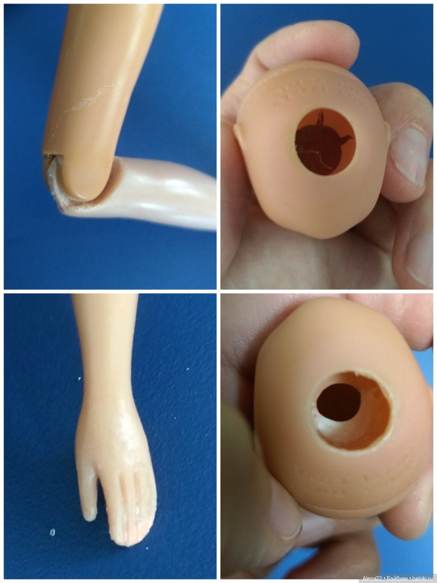 Ремонт винтажной шарнирной Штеффи Симба Тойз