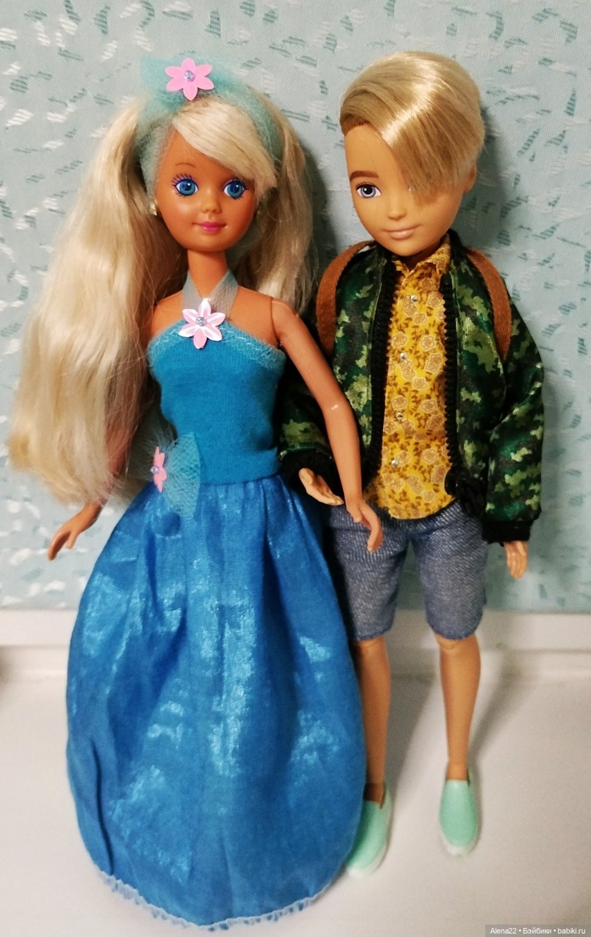 Skipper glitter beach 1992, Creatable world Mattel