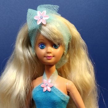 Скиппер Glitter Вeаch из 90х, починила тело, восстановила волосы, собрала куколку