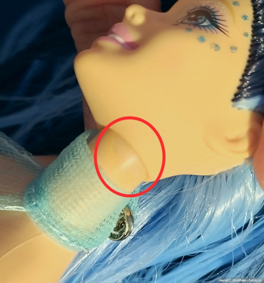 Ремонт шеи Барби