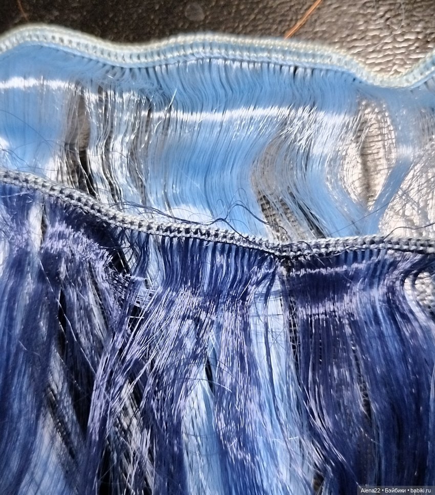 Трессы для прошивки кукол