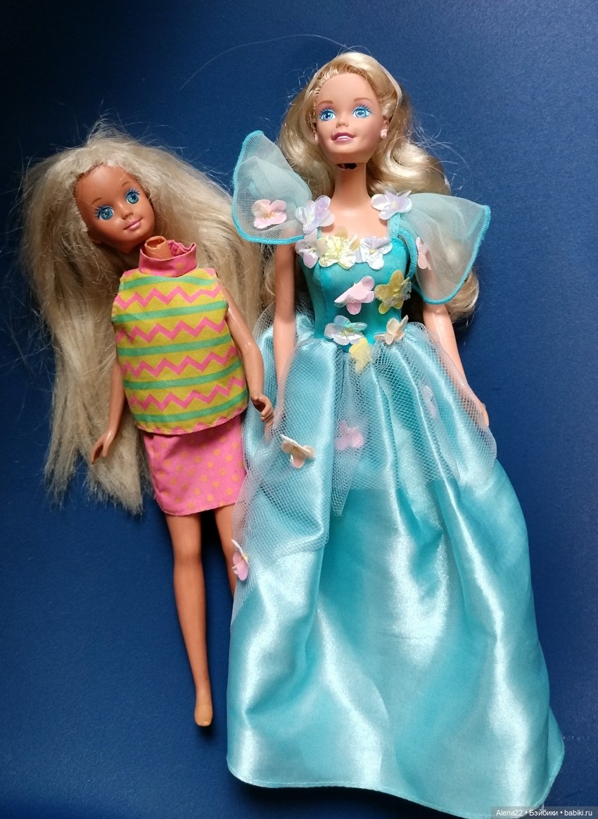 Скиппер hawaiian fun 1990 и Барби Songbird 1995