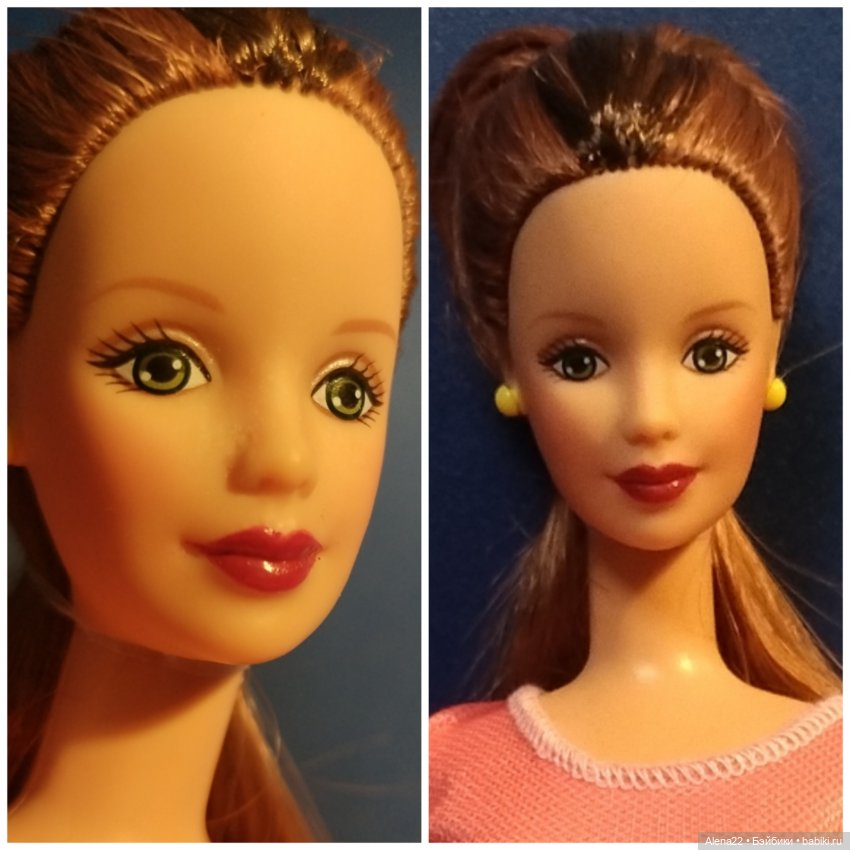 Восстановление лица Барби Pretty in plaid