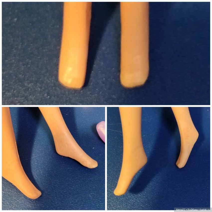 Восстановление покусанных ступней куклы Бриттани, аналога Бетти Тонг Восстановление покусанных ступней куклы Бриттани, аналога Бетти Тонг