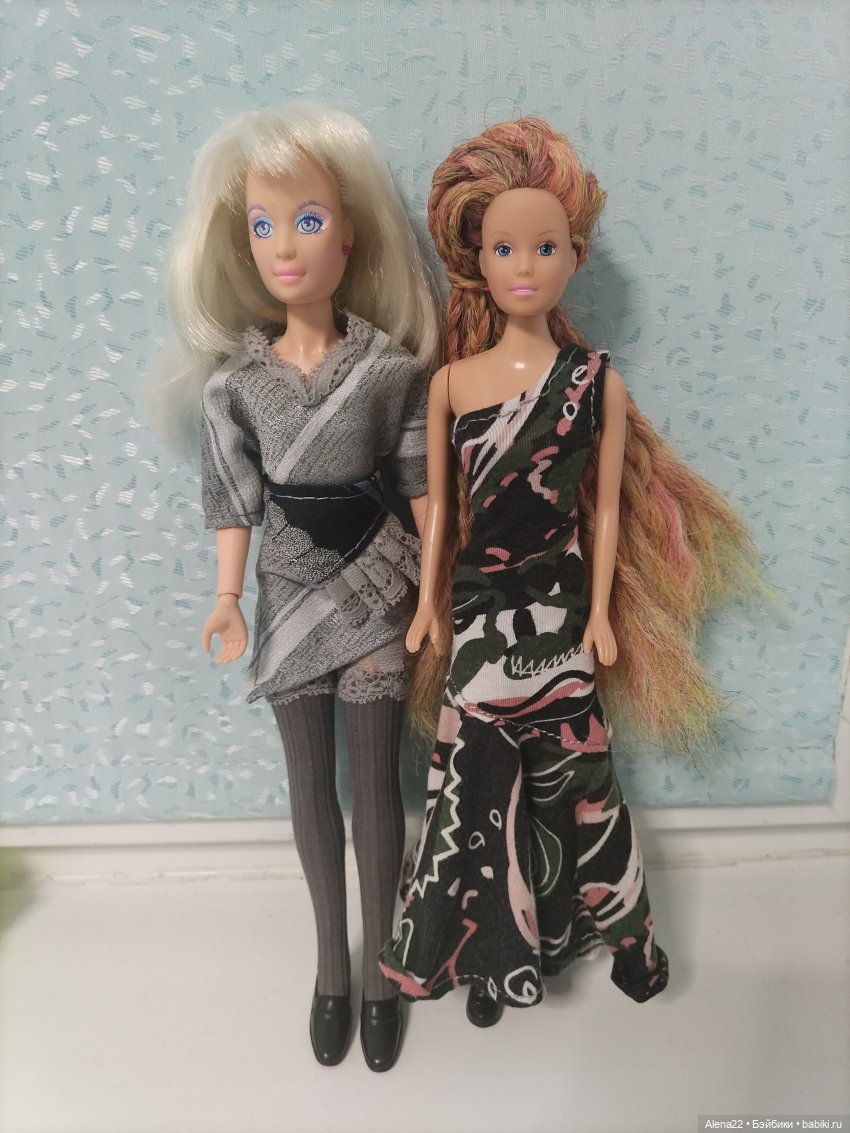 Куклы Джем Хасбро и Штеффи Лав Симба тойз, сравнение роста