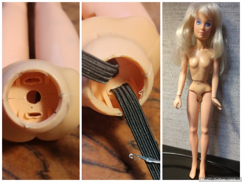 Ремонт шарнира талии куклы Джем и голограммы Хасбро Ремонт шарнира талии куклы Джем и голограммы Хасбро