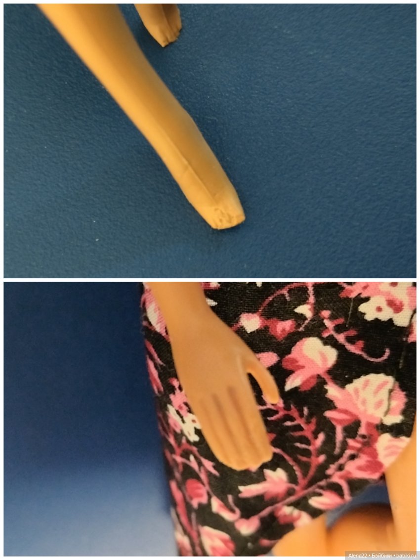 Ремонт откусанных пальцев Барби с помощью паяльника