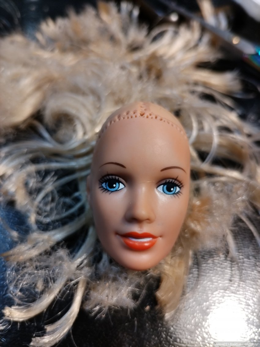 Голова кукоы Darci cover girl, Kenner, 1978