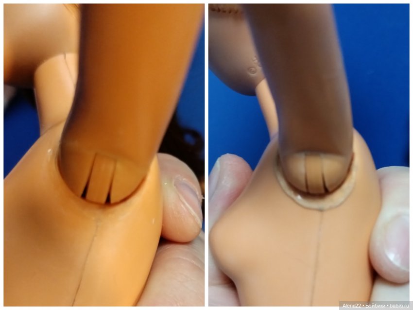 Ремонт куклы Дарси, Кеннер 1978