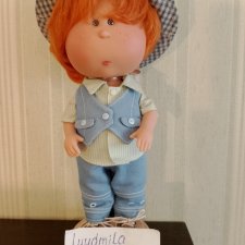 Кукла nines d'onil  Мальчик рыжий шарнирный 30 см