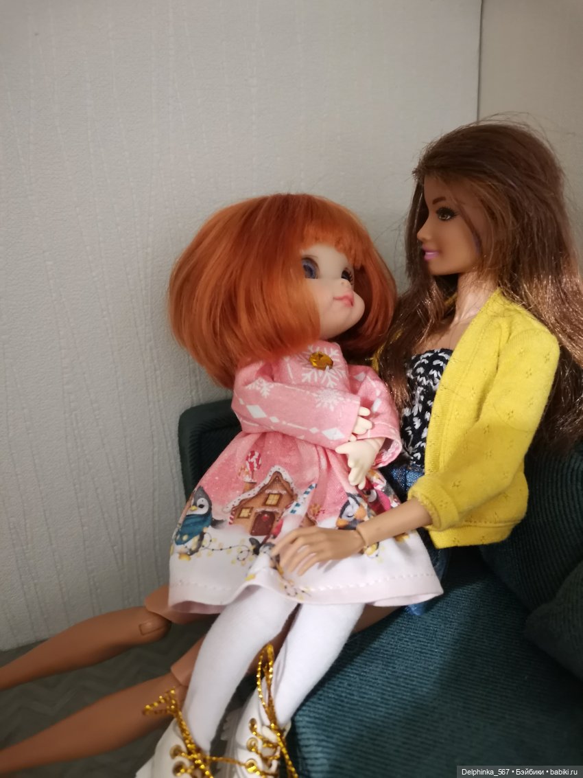 Варя выросла ♥️ — Гибриды шарнирных кукол (не БЖД): подбор тела (фото 8)