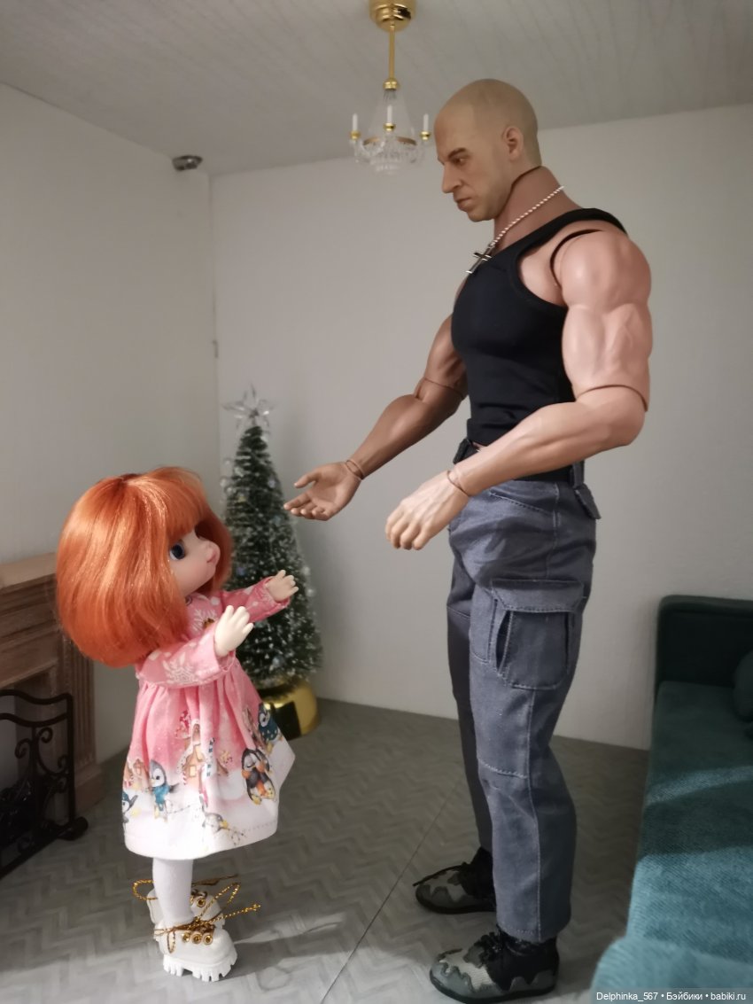Варя выросла ♥️ — Гибриды шарнирных кукол (не БЖД): подбор тела (фото 7)