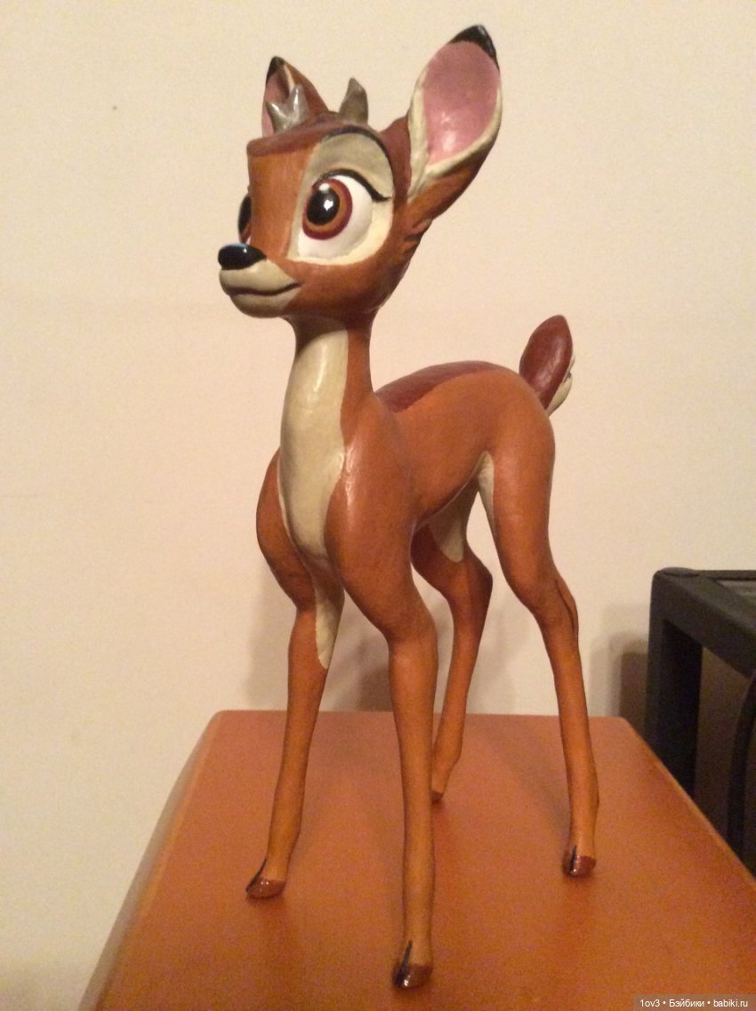 Скульптура Бэмби (лепка)
