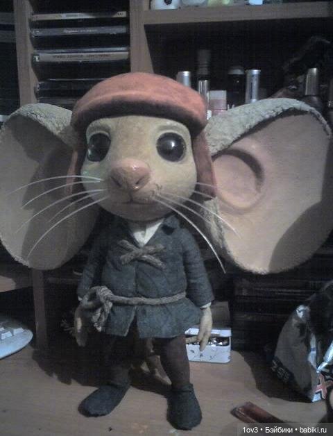 Интерьерная игрушка Десперо (смешанная техника)