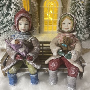 Мои  Ватные игрушки или как воплотить свою мечту💕