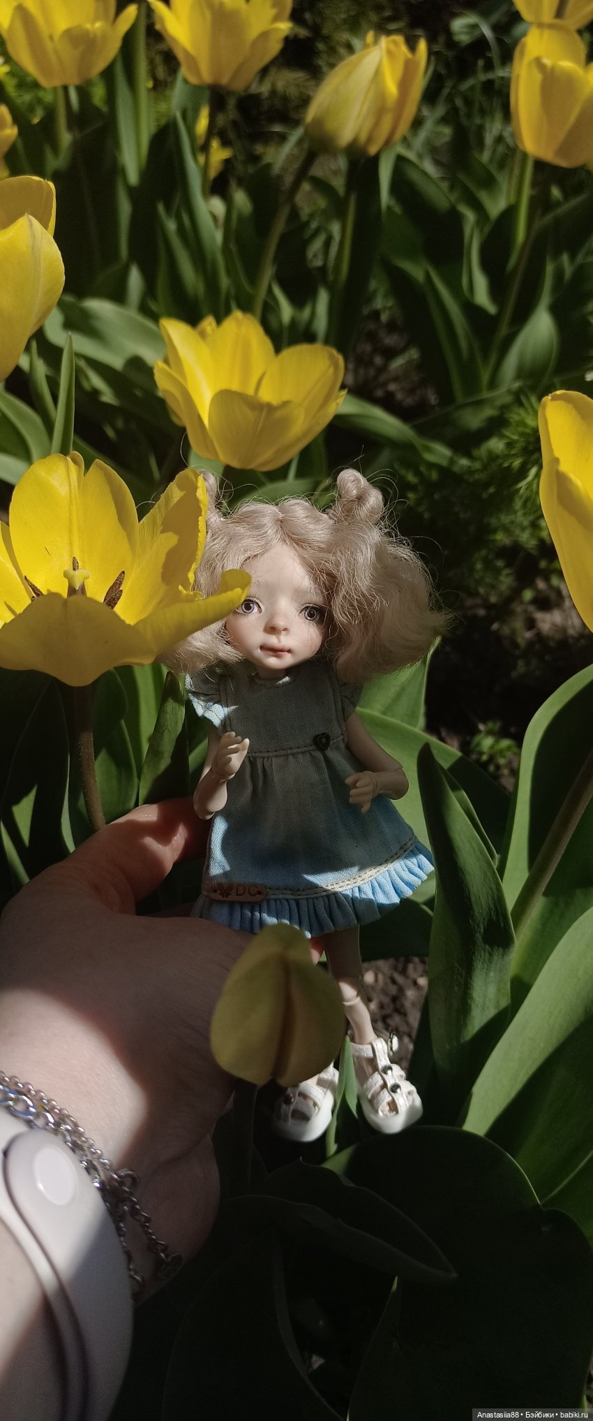 Дюймовочка — Авторские куклы BJD (БЖД) у нас дома: фото (фото 2)
