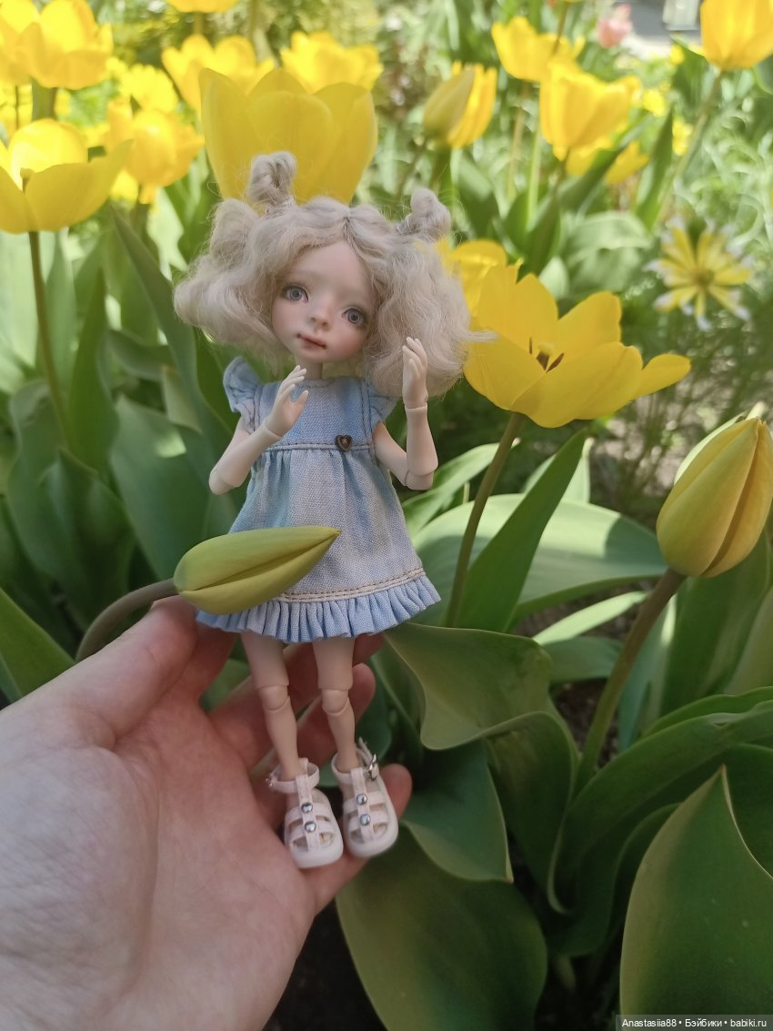 Дюймовочка — Авторские куклы BJD (БЖД) у нас дома: фото (фото 5)