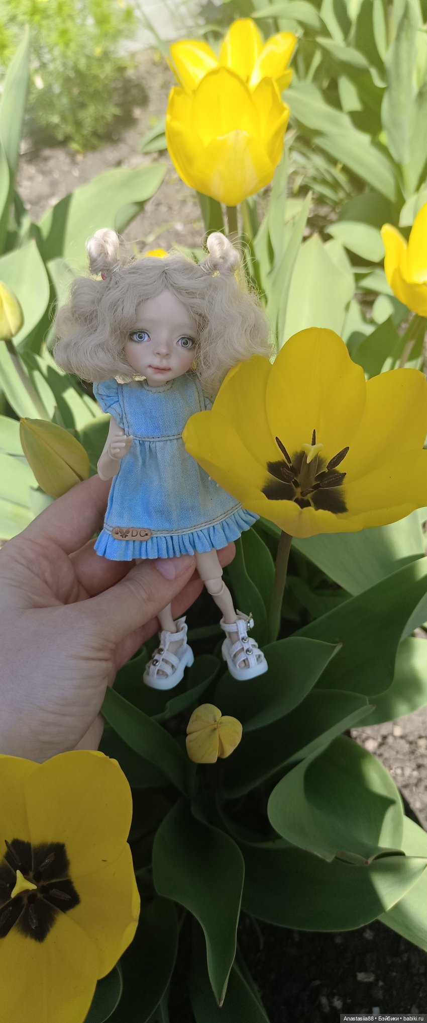 Дюймовочка — Авторские куклы BJD (БЖД) у нас дома: фото (фото 3)