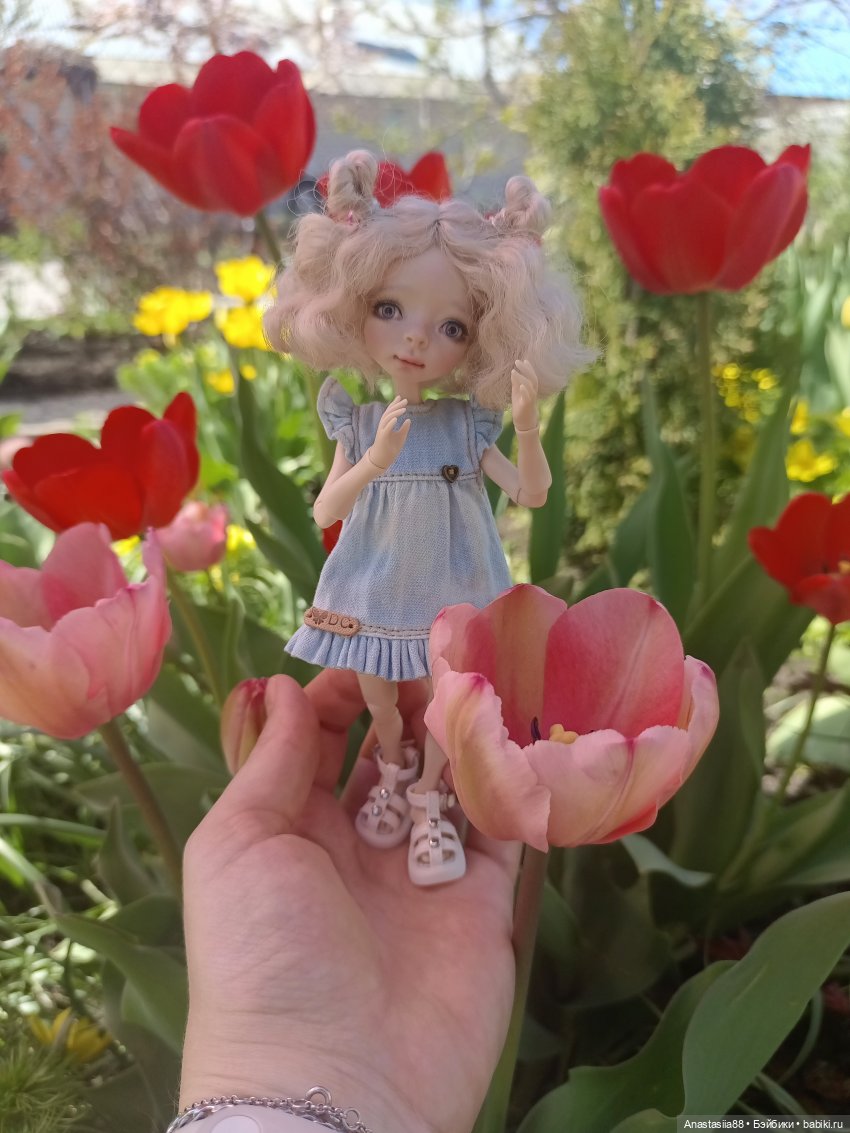 Дюймовочка — Авторские куклы BJD (БЖД) у нас дома: фото (фото 4)