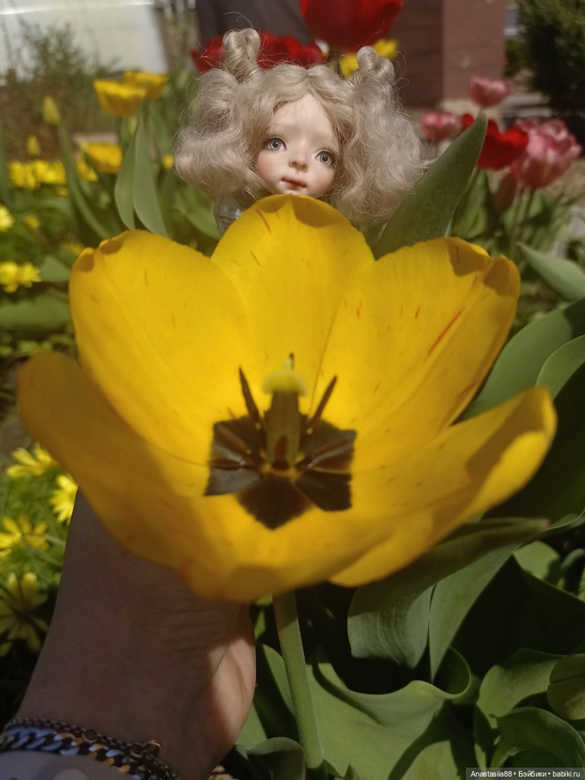 Дюймовочка — Авторские куклы BJD (БЖД) у нас дома: фото (фото 6)