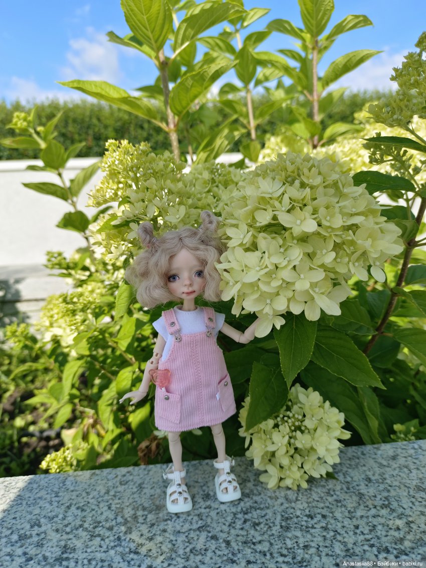 Дюймовочка в парке — Авторские куклы BJD (БЖД) у нас дома: фото
