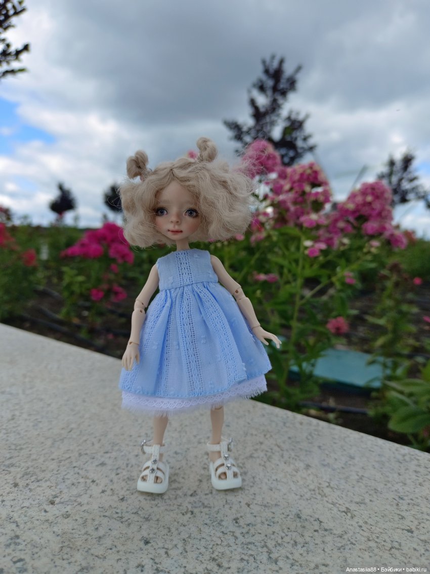 Дюймовочка в парке — Авторские куклы BJD (БЖД) у нас дома: фото