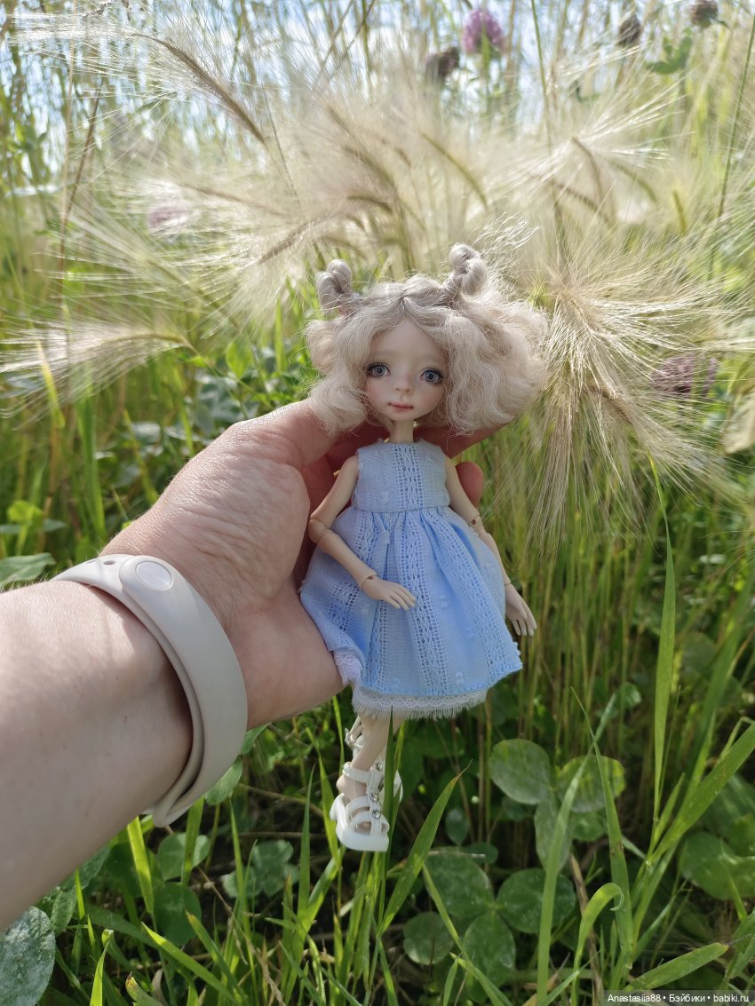 Дюймовочка в парке — Авторские куклы BJD (БЖД) у нас дома: фото