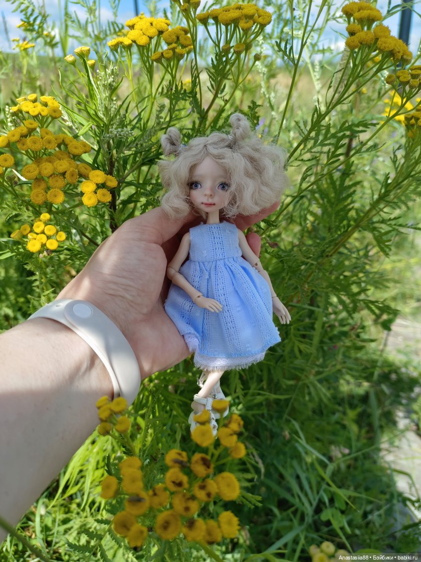 Дюймовочка в парке — Авторские куклы BJD (БЖД) у нас дома: фото