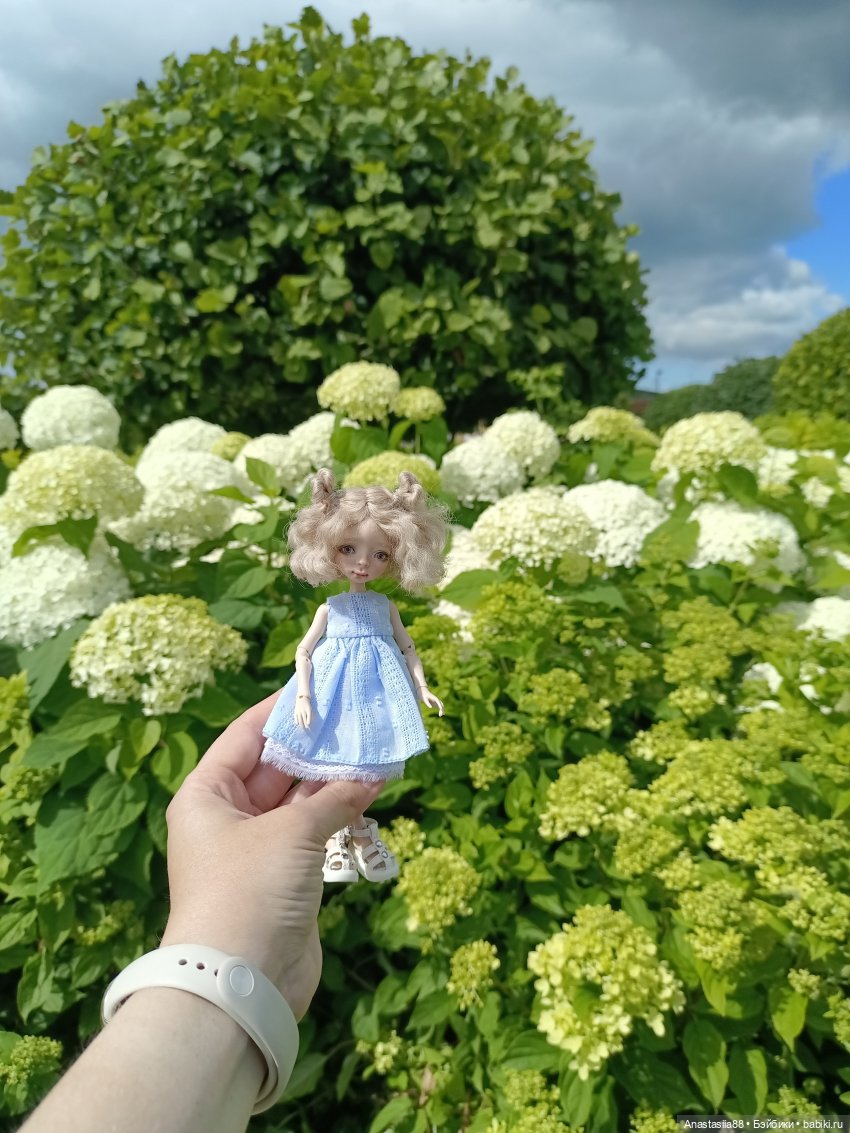 Дюймовочка в парке — Авторские куклы BJD (БЖД) у нас дома: фото