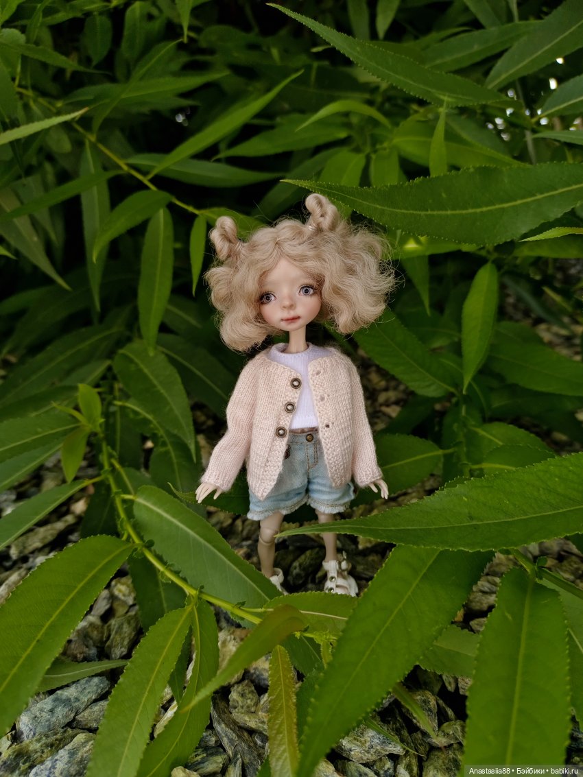 Дюймовочка в парке — Авторские куклы BJD (БЖД) у нас дома: фото (фото 4)