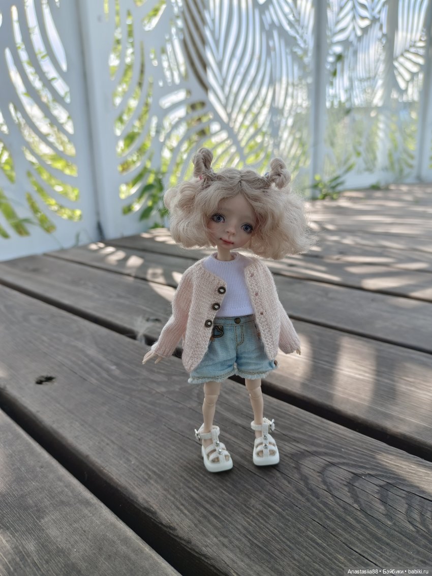 Дюймовочка в парке — Авторские куклы BJD (БЖД) у нас дома: фото (фото 7)