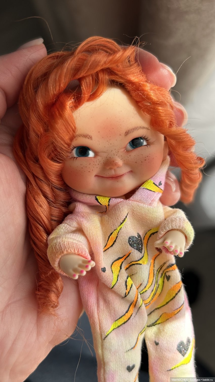 Солнечная хитрюля 🔥 — Лепка авторских игрушек и папье