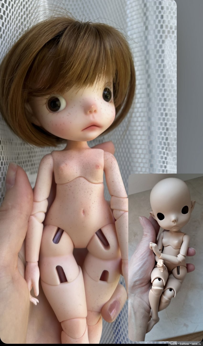 Авторский блаш, мейк, ооак, тонировка для кукол - Tali Vladi